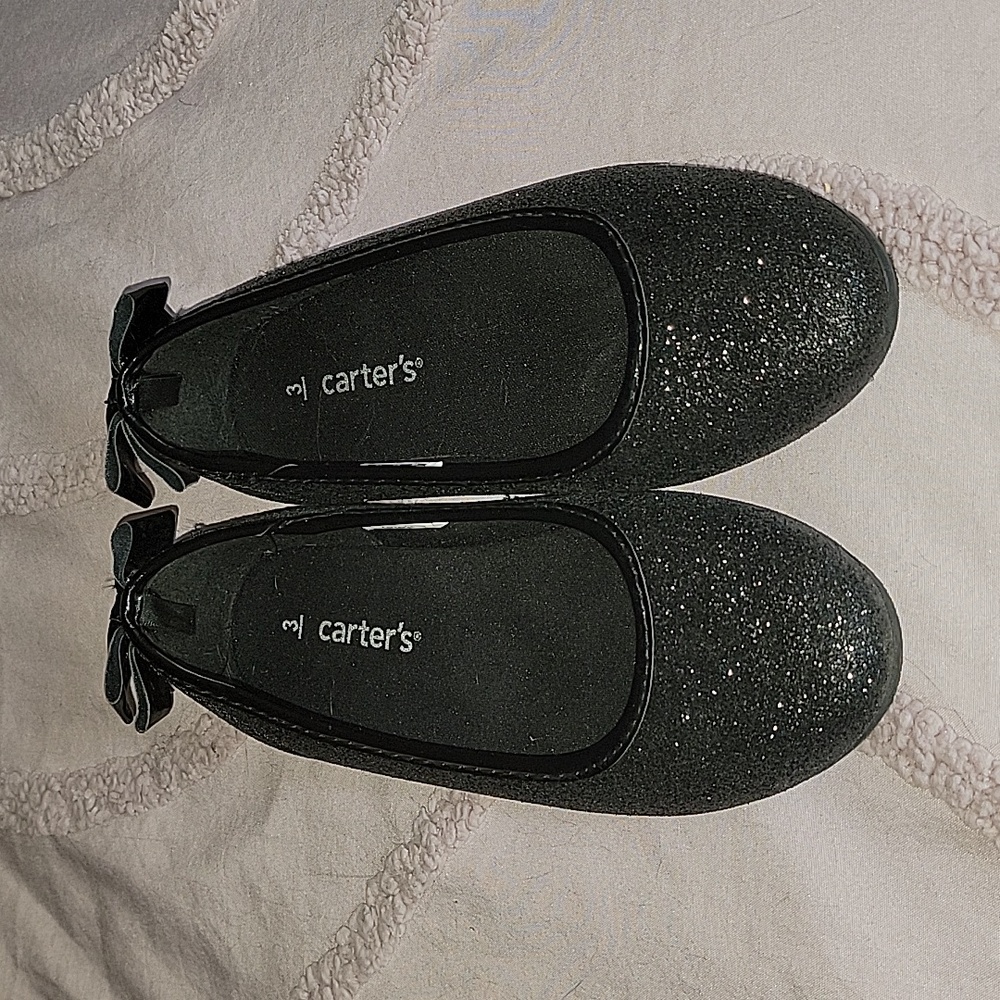 Carter's black dress flats - Girl's size 3